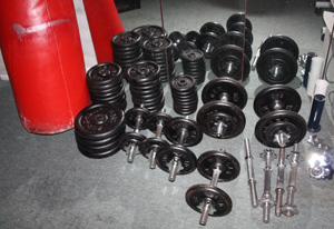 Home Gym Dumbbells